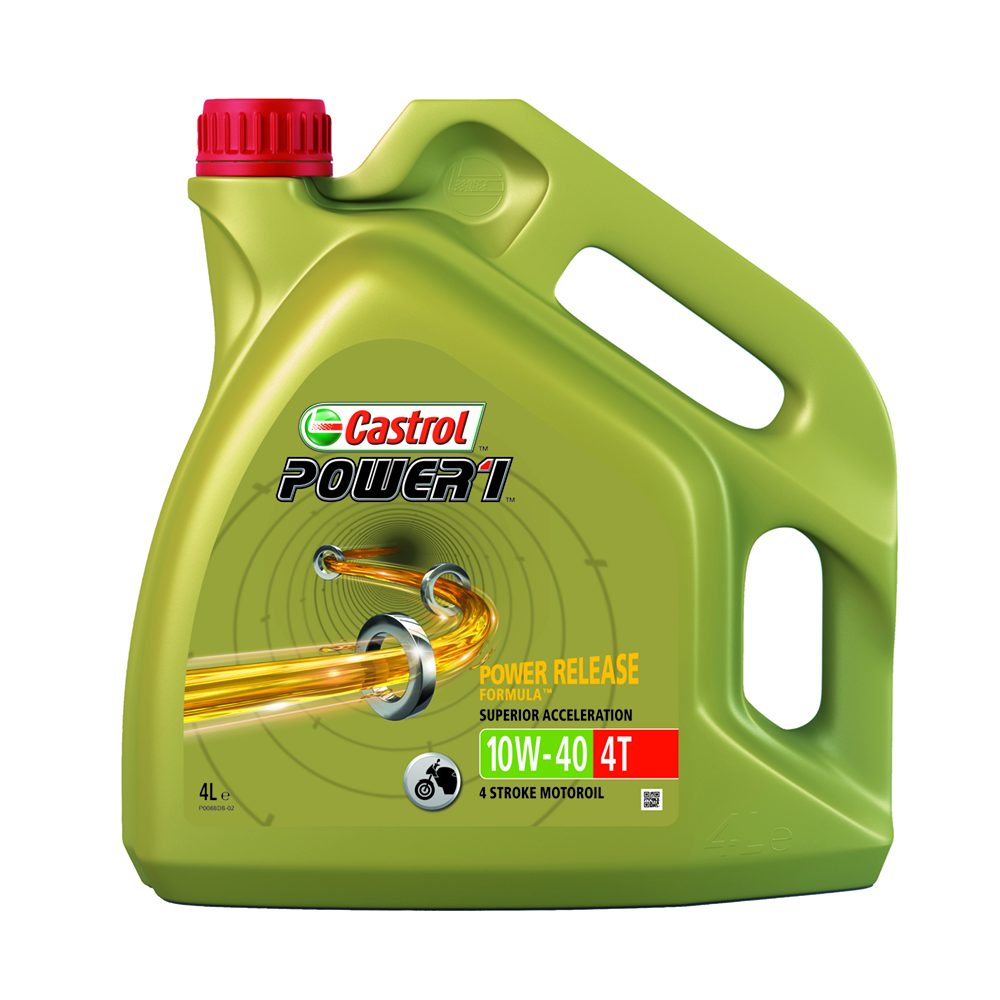 4-STROKE OIL 10W-40 POWER 1 RACING 4 LTR